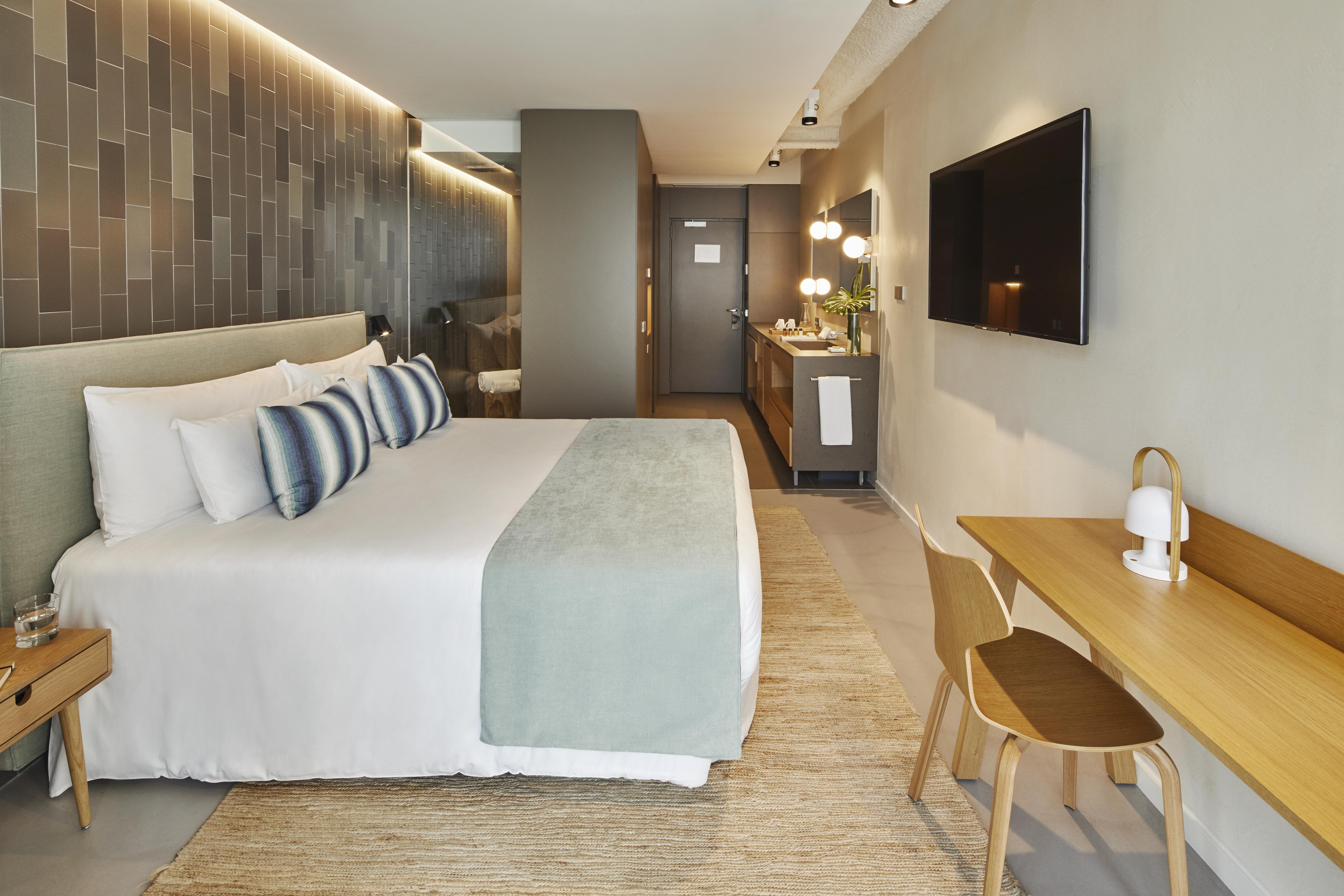 올라 에이샴플라 호텔 바르셀로나 외부 사진 A room at the hotel