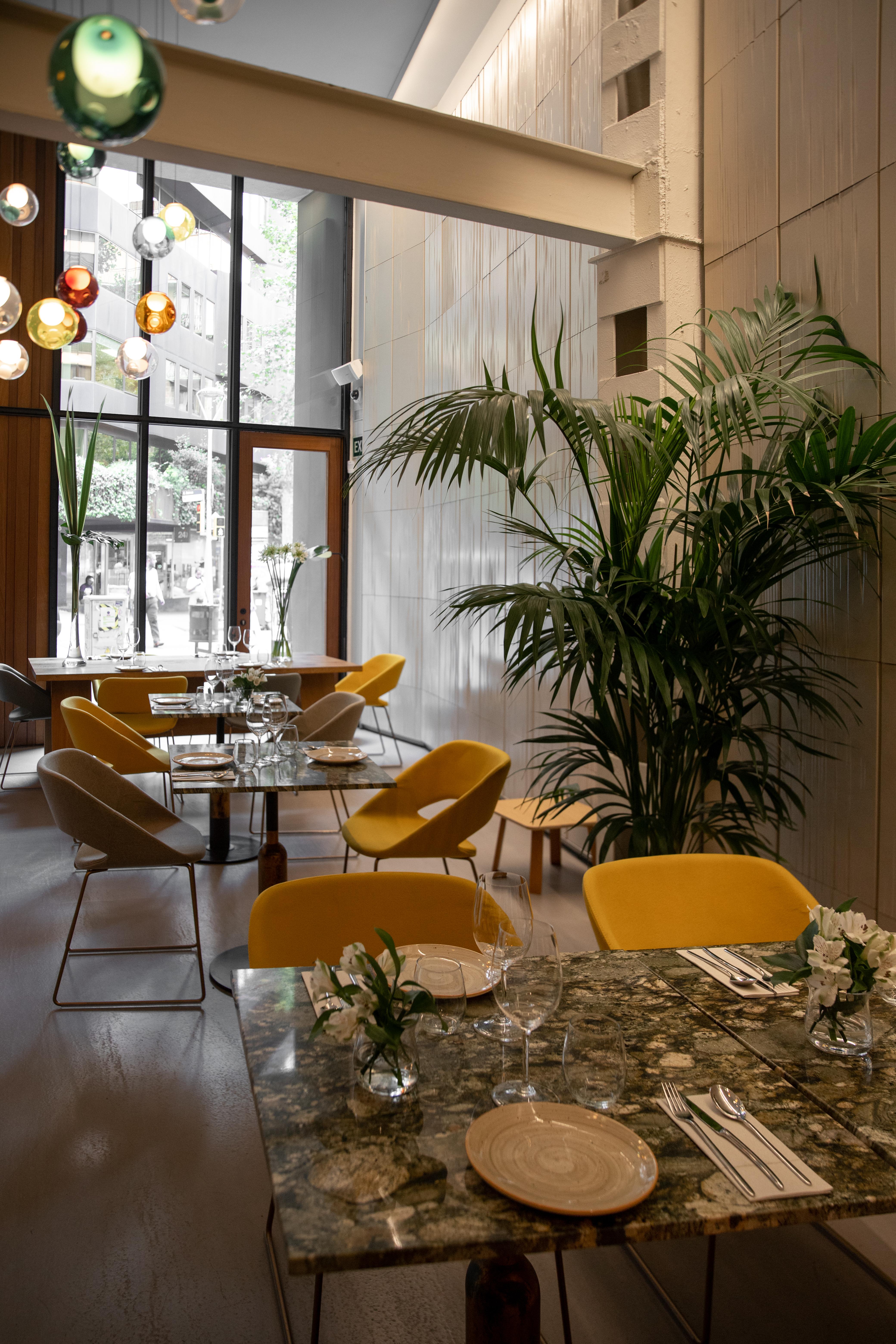 올라 에이샴플라 호텔 바르셀로나 외부 사진 Restaurant interior